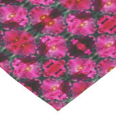 Roze Rose Flower Abstract Korte Tafelloper (Hoek)