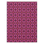 Roze Rose Flower Abstract Tafelkleed (Voorkant)