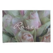 Roze Rose Flower Floral Photography Romantic Kussensloop (Voorkant-Rechts)