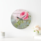 Roze Rose French Accent Clock Grote Klok (Huis)