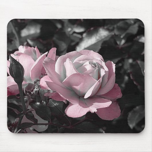 Roze Rose Garden Muismat (Voorkant)