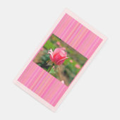Roze Rose Garden Servet (Hoek)