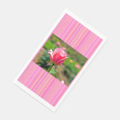 Roze Rose Garden Servet (Hoek)