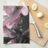 Roze Rose Garden Theedoek (Quarter Fold)