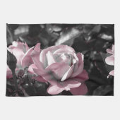 Roze Rose Garden Theedoek (Horizontaal)