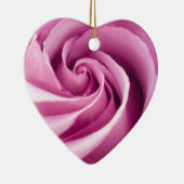 Roze Rose gevouwen tot perfecte Ornament (Rechts)