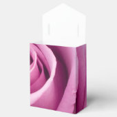 Roze Rose gevouwen tot perfectie Bedankdoosjes (Geopend)