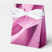 Roze Rose gevouwen tot perfectie Bedankdoosjes (Voorkant Zijde)