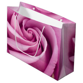 Roze Rose gevouwen tot perfectie Groot Cadeauzakje