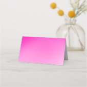 Roze Rose Glitterr Wedding Plaatskaartje (Achterkant)