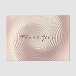 Roze Rose Gold Blush Glitter Dank u Luxe Tissuepapier