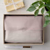 Roze Rose Gold Blush Metaalpoeder Tissuepapier (Geschenk)