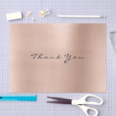 Roze Rose Gold Blush Metallic Dank Luxe Tissuepapier (Craft)