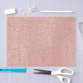 Roze Rose Gold Blush Metallic Glam Tissuepapier (Craft)