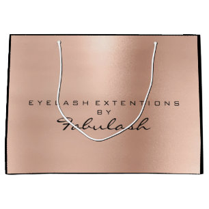 Roze Rose Gold Blush Parly Minimal Branding Groot Cadeauzakje