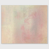 Roze Rose Gold Blush Peach Gold Champaign Cadeaupapier (Vlak)