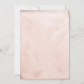 Roze Rose Gold Dress 90 & Fabulous 90th Birthday Kaart (Achterkant)