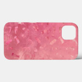 Roze Rose Gold Faux Glitter Texture Case-Mate iPhone Case (Achterkant (horizontaal))