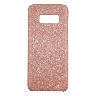 Roze Rose Gold Glitter en Sparkle Bling Case-Mate Samsung Galaxy S8 Hoesje