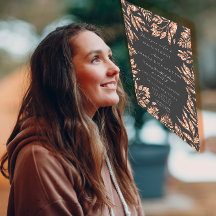 Roze Rose Gold Glitter Leafs Bridal Birthday Party