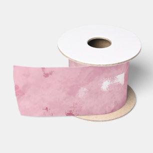 Roze Rose Gold Glitter Satijnen Lint
