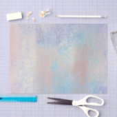 Roze Rose Gold Metallic Blush Blue Ocean Tissuepapier (Craft)