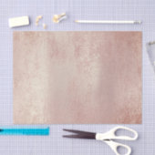 Roze Rose Gold Metallic Blush Powder Tissuepapier (Craft)