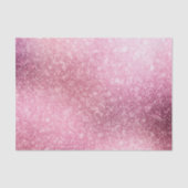 Roze Rose Gold Metallic Folie Sparkle Tissuepapier (Voorkant)