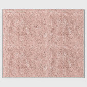 Roze Rose Gold Metallic Molten Pastel Shiny Cadeaupapier (Vlak)
