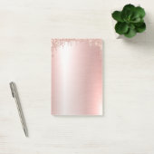 Roze Rose Gold Post-it® notes (Kantoor)