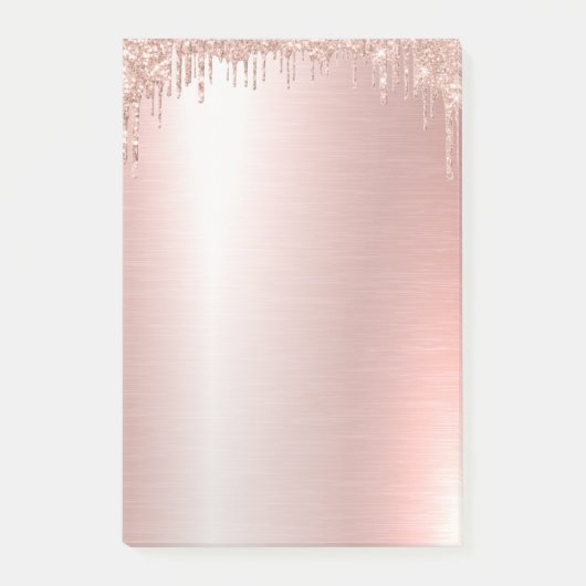 Roze Rose Gold Post-it® notes (Voorkant)