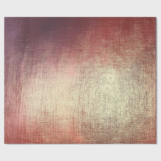 Roze Rose Gold Powder Metallic Brush Makeup Vip Cadeaupapier (Vlak)