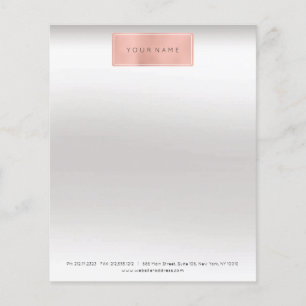 Roze Rose Gold Powder Metallic Stylist Head Flyer