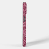 Roze Rose Gold spiraal patroon Case-Mate iPhone Case (Achterkant / Rechts)