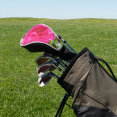 Roze Rose Golfheadcover (Insitu)