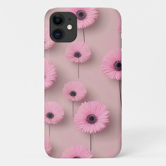 Roze Rose Goud Bloemen Gift Case-Mate iPhone Case (Achterkant)