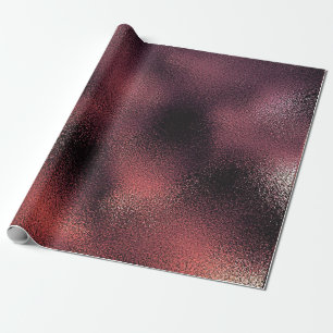 Roze Rose Goud Bourgogne Zwart Glas Glanzend Glanz Cadeaupapier