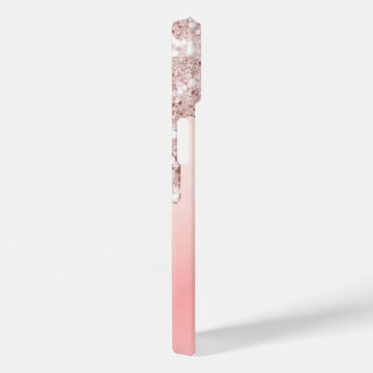 Roze rose gouden naam druipt Case-Mate iPhone case (Achterkant / Rechts)