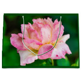 Roze Rose Groot Cadeauzakje (Voorkant)