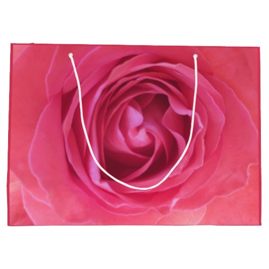  Roze Rose Groot Cadeauzakje (Achterkant)