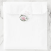 Roze Rose Happy Moederdag Sticker Set (Tas)
