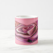 Roze Rose Heart Koffiemok (Center)