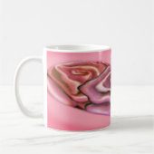 Roze Rose Heart Koffiemok (Links)