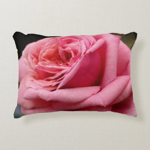 Roze Rose I  Floral fotografie Decoratief Kussen