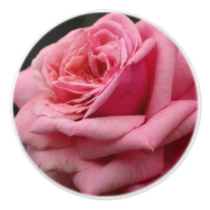 Roze Rose I  Floral fotografie Keramische Knop