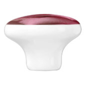 Roze Rose I  Floral fotografie Keramische Knop (Zijkant)