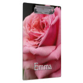 Roze Rose I  Floral fotografie Klembord (Rechts)