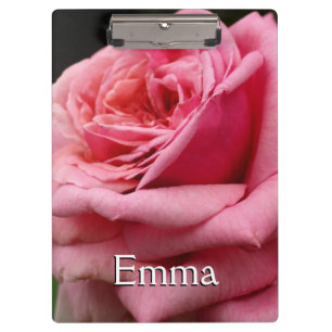 Roze Rose I Floral fotografie Klembord