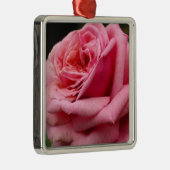 Roze Rose I  Floral fotografie Metalen Ornament (Rechts)