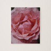 Roze Rose II  Floral Legpuzzel (Verticaal)